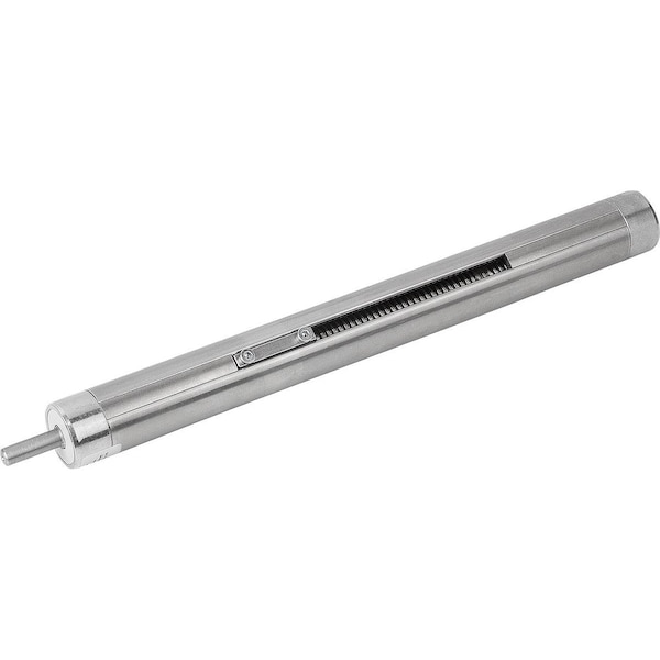 Linear Actuator W. Plain Bearing B=30, L=300, Stainless Steel 1.4301, Comp:Steel